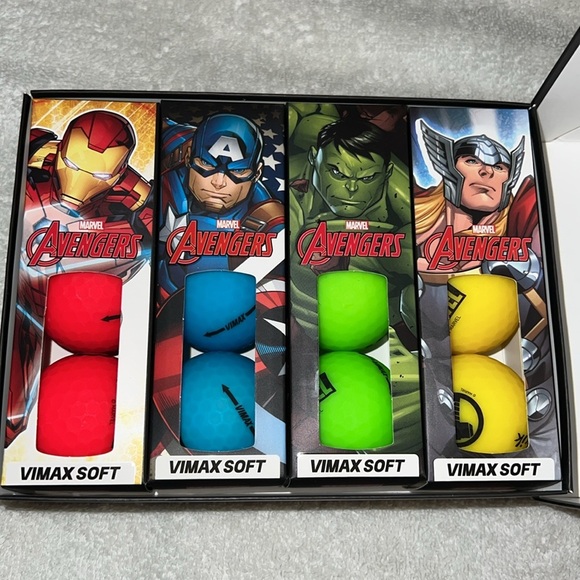 Marvel Avengers Heroes Box - Red, Green, Blue, Yellow - Picture 5 of 5